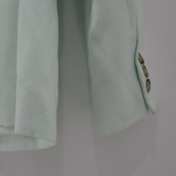 J Crew Parke Blazer In Stretch Linen Sea Spray H9710 Size 6 - Picture 11 of 16